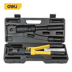 델리툴즈 유압 압착기 전선 터미널 단자 수동 신주 유압집게 EDL-YQ120, 유압 압착기 (EDL-YQ120), 1개