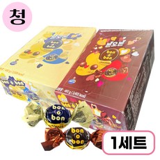 본오본 초코/수아브/블랑코/믹스 1+1 (총60봉), 450g, 1세트 - 블랑꼬