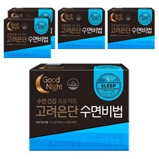 신제품[고려은단헬스케어] 고려은단 수면비법 9박스 수면건강, 30포
