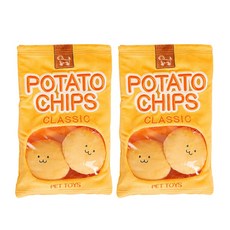  펫쉴드 감자칩 강아지 노즈워크 장난감 세트, 혼합색상, 2세트 