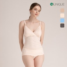 [뉴니끄] 국내생산 텐셀랩 원터치 임산부 수유나시2P+팬티2P 세트