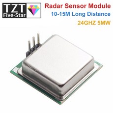 레이더 센서 모듈 마이크로파 바디 유도 모듈 레이더 유도 스위치 센서 모듈 24ghz cdm324, 1개
