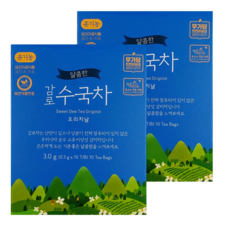 유기농 감로 수국차, 2개, 10개입, 0.3g
