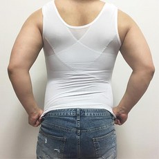 슬림핏 체형보정 런닝 남성용보정속옷 남자나시 20대