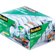 exponet_엑스포마트_스카치 테이프 세이빙팩 디스펜서 810D 12mmx20 12P 매직테이프 단면매직테이프 매직테이프디스펜서 디스펜서매직테이프 고급매직테이프 필기가능테이프 학, 본상품이선택됨, 본상품이선택됨