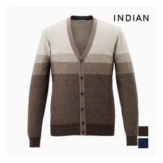 [인디안] [INDIAN] 화사 컬러배색 울100 가디건_MITBCUF9121