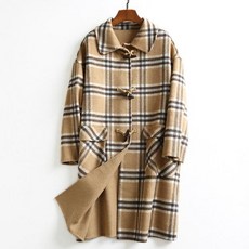 럭키슈에뜨체크코트