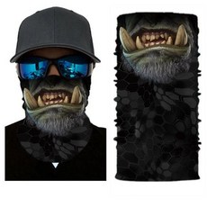 3D 조커 해골 야수 오토바이 shemagh 캐시 Cou Headwear 스카프 사이클링 넥 헤드 밴드 쉴드 모토 헬멧 Bandana Motera Cap|스카프들|, 1개, 단일