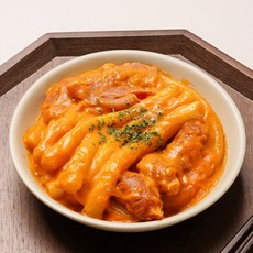 마녀 떡볶이 로제떡볶이 (떡+햄+분모자+소스), 단품