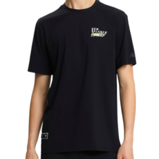 뉴발란스 UNI 러너스 레터링 반팔티 BLACK NBNEE22583