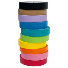 유로피안 이태리 마스킹테이프 종이 페인팅 시공 보양 줄눈 40M, 파랑 20mm, 1개
