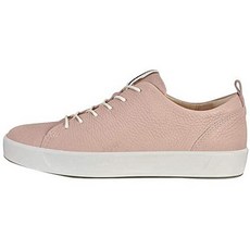 ECCO 여성용 Soft 8 스니커즈 Rose Dust White 39 Medium EU (8-8.5 US)