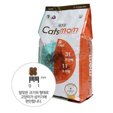 캐츠맘 전연령 고양이사료 캣츠맘 구내건강, 20kg, 1개