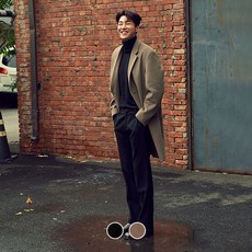 [지오다노] 110918 브러시드 세미와이드 슬랙스