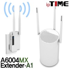 IPTIME A6004MX 기가비트 와이파이 유무선 공유기, A6004MX + EXTENDER-A1 (와이파이증폭기 패키지)