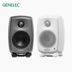 [GENELEC]GENELEC 제네릭 8010A 컴팩트 3인치 스튜디오 액티브 모니터 스피커, 다크그레이 - zenonestudio