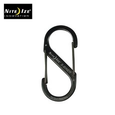 거상코리아 나잇아이즈-S비너 블랙티탄 #3/카라비너 분실방지, 1개, S비너 블랙티탄 3번-0094664007383