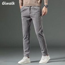 Giwalk 남성골덴바지 스판 캐주얼 팬츠 일자 골덴 바지