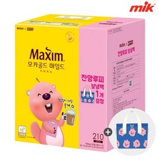 [하프클럽MIK]맥심 모카골드 커피믹스 210T춘식이 파우치증정