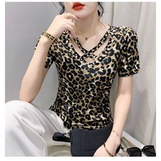 시리 여성 라인댄스복 상의 호피무늬 라틴 무대의상 IRI 여성 라인댄스복 상의 호피무늬 라틴 무대의상