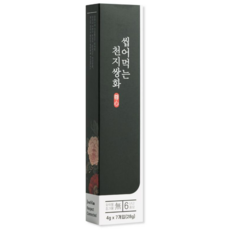 홍삼환 건강환 기력환 씹어먹는 천지쌍화 28g, 1개, 7개입