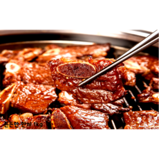 든든한 한끼 복이네 양념 LA갈비 1kg 푸짐한 LA갈비, 1개
