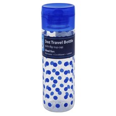스프레이코 트래블 보틀 실린더 88.7ml 플립 탑 2.5cm 포함, 1개, 랜덤 발송
