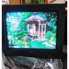 17인치 crt 모니터 블랙 프레임 모델명 777K 220V DSUB방식