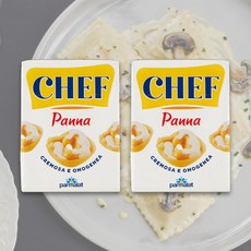 셰프 Chef 쿠킹크림 Panna 클래식, 2개, 200ml