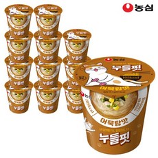 농심 누들핏 떡볶이 어묵탕맛 31.2g x 12개입