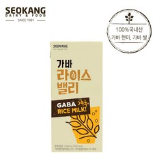 서강유업 가바 라이스밸리 1000ml, 20팩