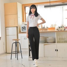 (하복)(허리조절) 스판 블랙 교복바지 남자_240604 sjs*202uu