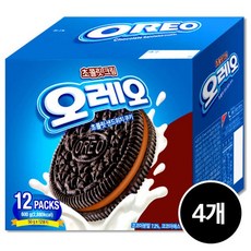 오레오 초콜릿크림, 600g, 4개