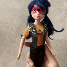 구관 1/6 레이디버그 인형 옷 의류 세트 멀티 구관인형 원피스 28cm 높이 선물, 무당벌레 소녀, 옷을 입은 인형, 1개