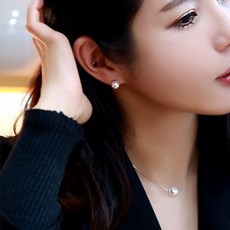 스와로브스키진주목걸이세트