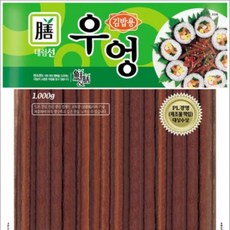 우엉조림 김밥용 대림 1kg, 1개, 단품