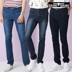 뱅뱅_ 남성 쿨터치 스판데님 3종택1