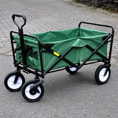 캠핑 카트 접이식 폴딩 웨건 캐리어 손수레 짐수레 캠핑카트 정원 쇼핑 카트 접이식 4 륜 푸시 자동차 Var