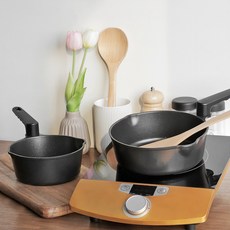 컴팩트한 사이즈 주방웨어 편수16cm 편수20cm 에그팬, 1개, 기본