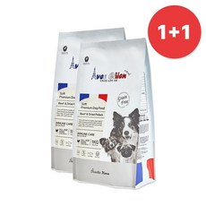 아벡시앙 프리미엄 소프트 사료 1kg+1kg, 없음