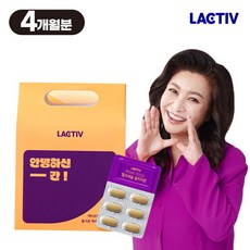 락티브 오은영 간건강 밀크씨슬 실리마린 120정 /4개월분, 1개