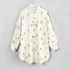 여성화이트셔츠