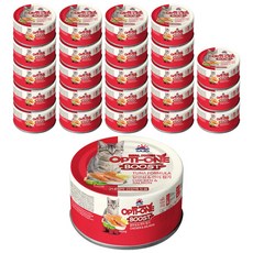 사조 옵티원 부스트 캔 닭안심과 연어 고양이 습식사료, 160g, 3개
