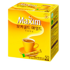 맥심 모카골드 커피믹스 50T, 12g, 50개입, 2개