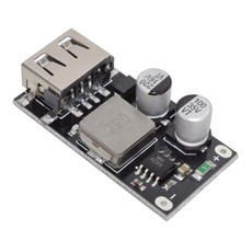 ZLD DC-DC 벅 컨버터 6V-32V (12 24V) 전력 벅 모듈-QC3.0 고속 충전 스텝 다운 전원 공급 장치 모듈 스텝 다운 모듈, 1