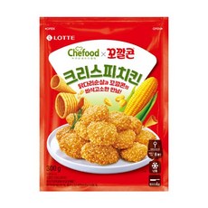 롯데푸드 쉐푸드 꼬깔콘 크리스피치킨 300g 1개