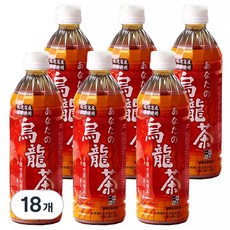 산가리아 당신의 우롱차, 500ml, 72개