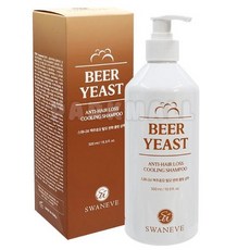 쿨링 맥주효모 탈모 샴푸 500ml, 1개