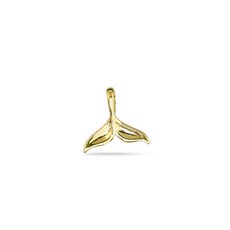 14K 펜던트 행운 고래 꼬리 소녀감성 gold 메달_PNPK4001