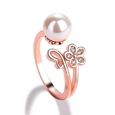 골드퀸즈더블진주반지